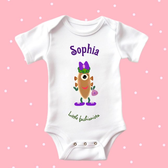 Kartoffelmonster Baby Strampler (Von Creator hochgeladen)