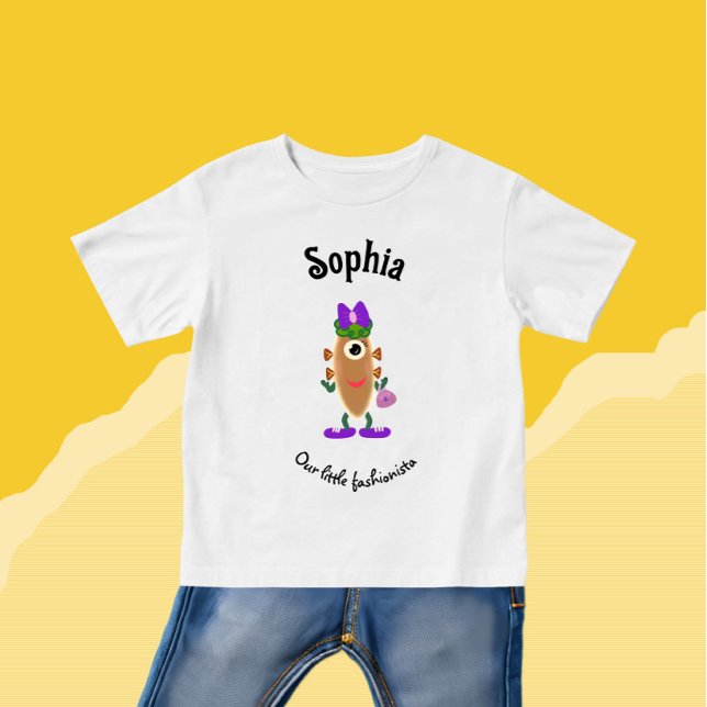 Kartoffelmonster Baby T-shirt (Von Creator hochgeladen)