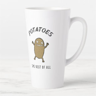 Kartoffeln das Beste Milchtasse