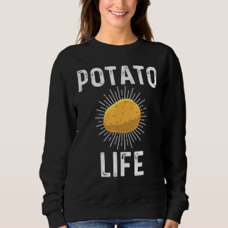 Kartoffeln/Erdäpfel, Niedliche Kartoffeln/Erdäpfel Sweatshirt