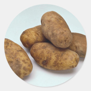 Kartoffeln Runder Aufkleber