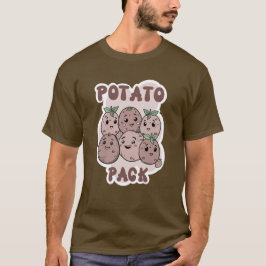 Kartoffelpack lustige Kartoffelgruppe T-Shirt