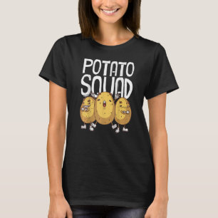 Kartoffelplättchen I Liebe Kartoffeln Cool Vegetar T-Shirt