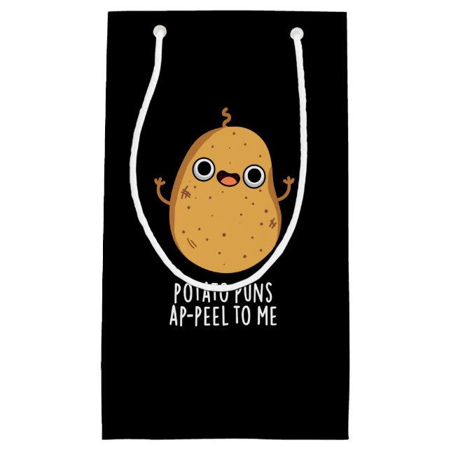 Kartoffelpuns A-Schale zu mir Funny Potato Pun Dar Kleine Geschenktüte (Vorderseite)