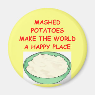 Kartoffelpürees Magnet