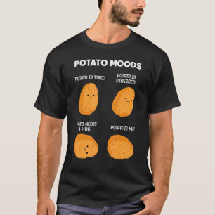 Kartoffelrübungen Kartoffel Meme Potato Life Food  T-Shirt