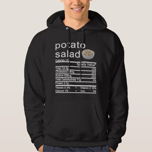 Kartoffelsalat Hoodie (Vorderseite)