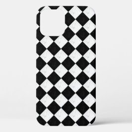Karton aus schwarzem und weißem Marmor Case-Mate iPhone Hülle