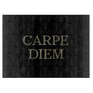 Karton Diem schwarze Glasschneidplatte Schneidebrett
