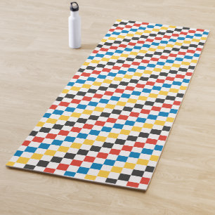 Karton für Primärfarben mit Personalisierter Rücks Yogamatte