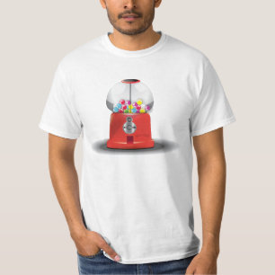 Karton Kaugummi Süßigkeiten Automat T-Shirt