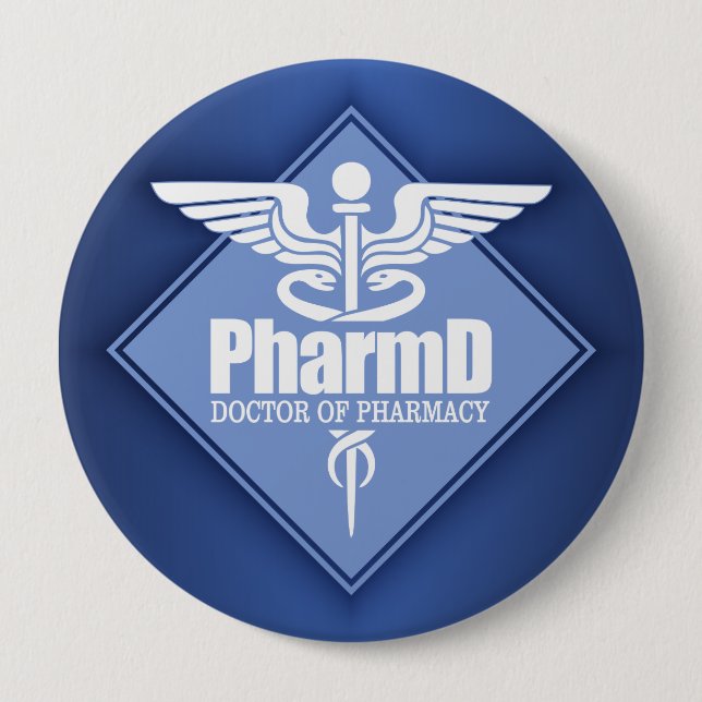 Karton PharmD (Diamant) Button (Vorderseite)