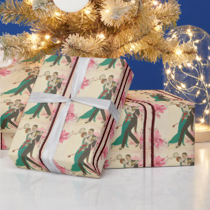 Karton Postale Wrapping Paper Geschenkpapier