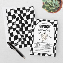 Karton Retro Spooktacular Halloween