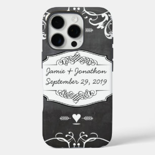 Karton-Typografie-Hochzeiten oder Quotes iPhone 16 Pro Hülle