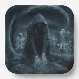 Kartonteller 1 Hexer 04 Pappteller