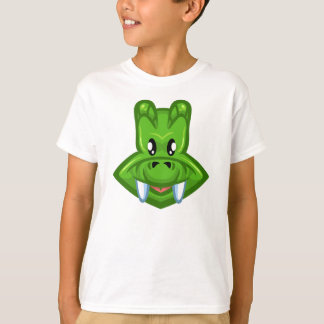 Kartoonkrokodil T-Shirt