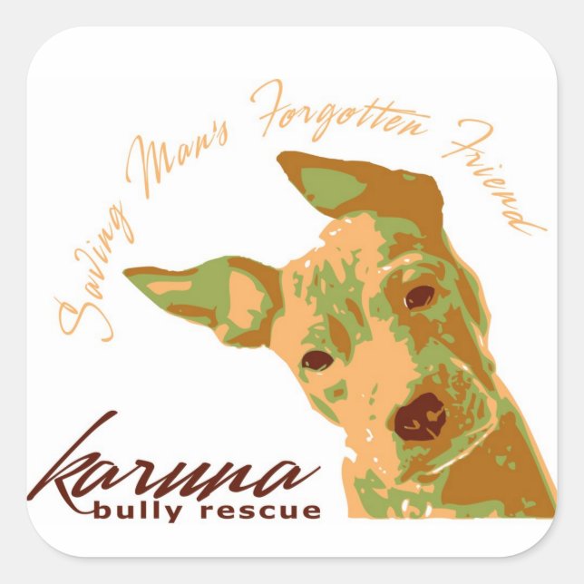 Karuna Bully Resue Stickers (Vorderseite)