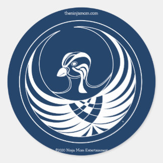 Karura Round Stickers