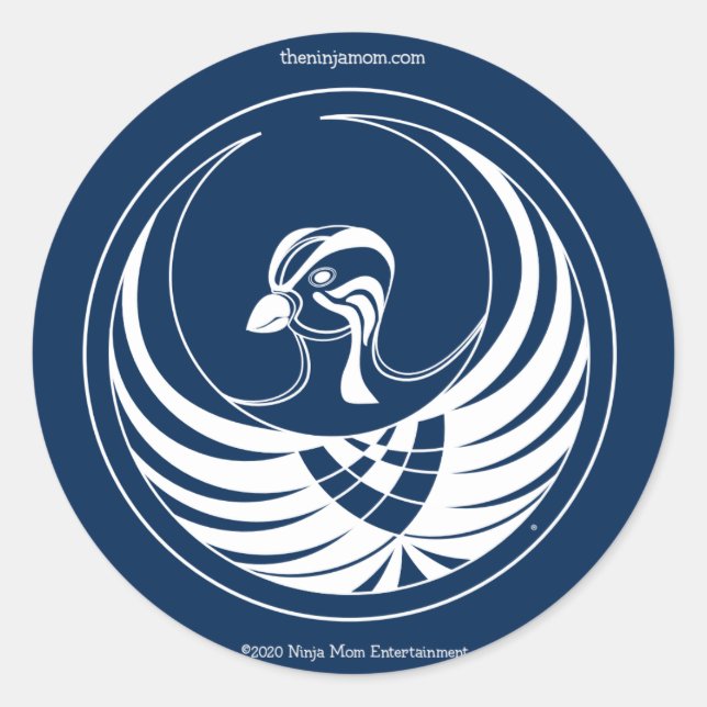 Karura Round Stickers (Vorderseite)