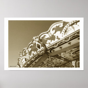 Karussell 10 Print Poster