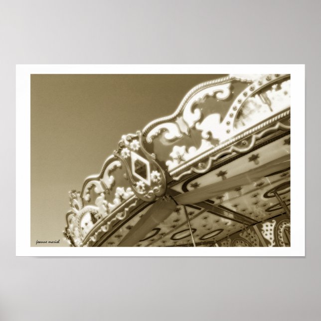 Karussell 10 Print Poster (Vorne)