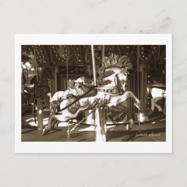 Karussell 14 Postkarte (Vorderseite)
