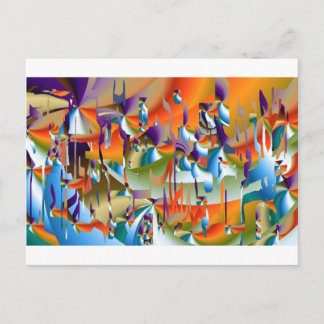 Karussell 1 postkarte