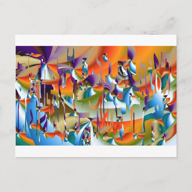 Karussell 1 postkarte (Vorderseite)