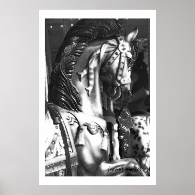 Karussell 22 Poster Print (Vorne)