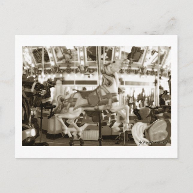 Karussell 46 Postkarte (Vorderseite)