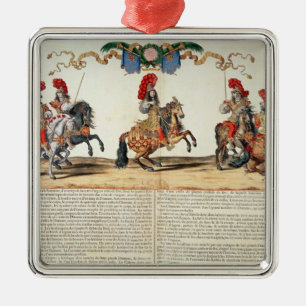 Karussell durch Front Louis XIV von Tuileries Ornament Aus Metall