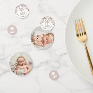 Karussell floral Soft Pink Foto Konfetti