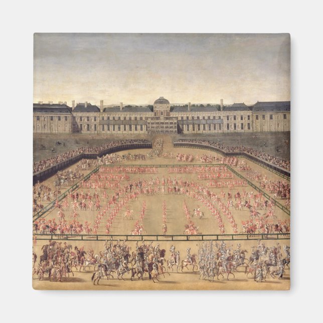 Karussell für Louis XIV Magnet (Vorne)