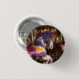 Karussell Galoppierendes Pferd Foto Pin Button