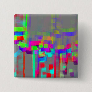 "Karussell-" geometrisches abstraktes Button