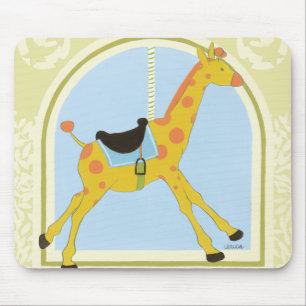 Karussell-Giraffe bis Juni Heidekraut Vess Mousepad