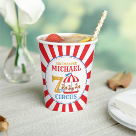 Karussell-Karneval Geburtstagsparty Papier-Cups Pappbecher