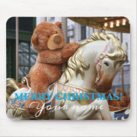 Karussell mit Teddy Bear