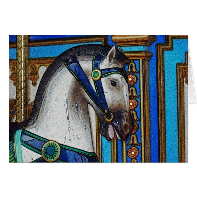 Karussell-Pferdeladegerät (Vorderseite (Horizontal))