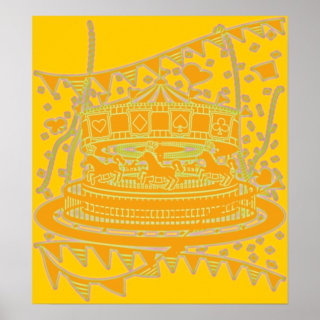 Karussell Poster (Vorne)