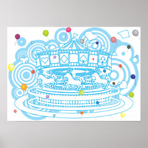 Karussell Poster