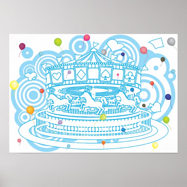 Karussell Poster (Vorne)