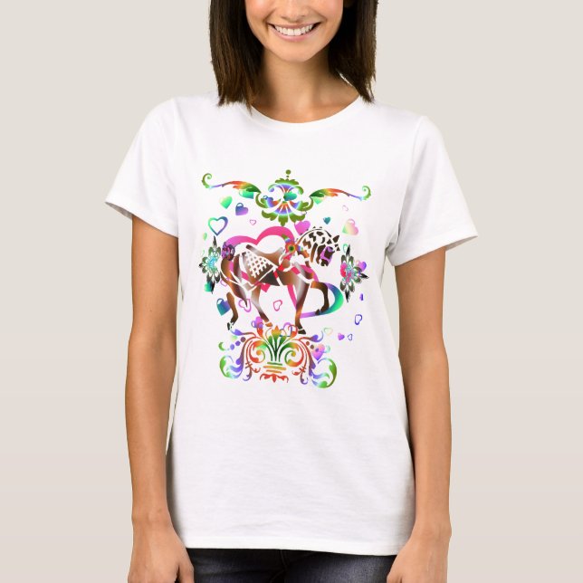 Karussell-Shirt T-Shirt (Vorderseite)