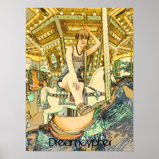 Karussell (Variante) Poster (Vorne)