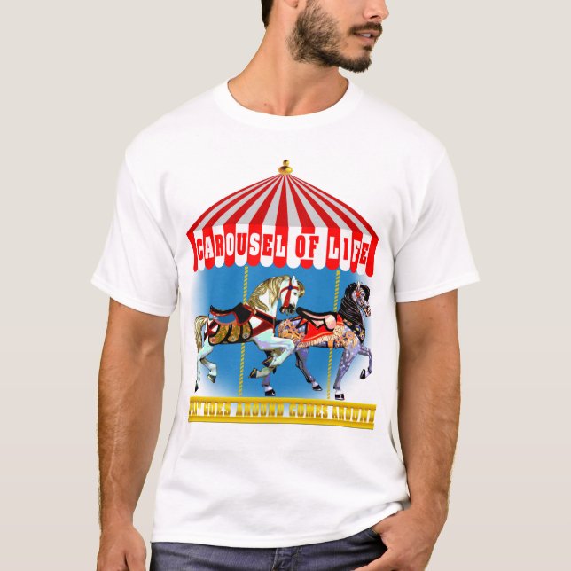 KARUSSELL VON LEBEN T T-Shirt (Vorderseite)
