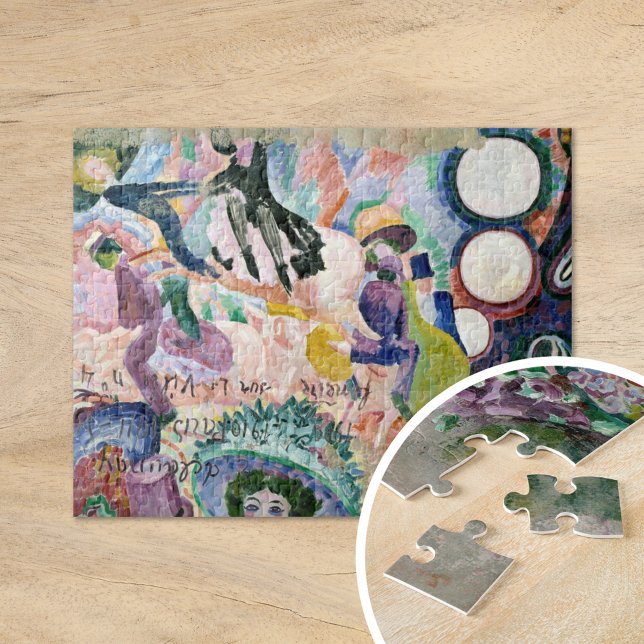 Karussell von Schweinen | Robert Delaunay Puzzle (Von Creator hochgeladen)