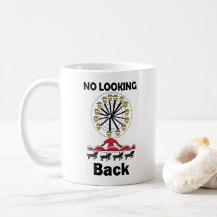 Karussellfahrt ohne zurückzublicken Inspirationszi Kaffeetasse