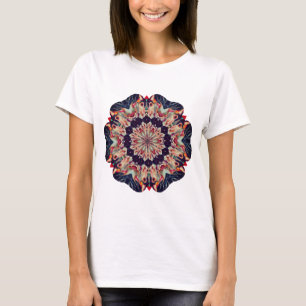 Karussellpferd Abstrakte Kunst T-Shirt