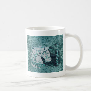 Karussellpferd Aquamarin Kaffeetasse
